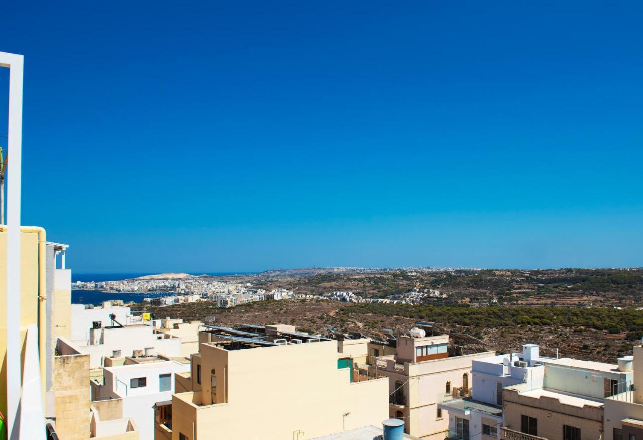 Summer Breeze Apartment With Terrace With Panoramic Views - By Getawaysmalta Mellieha Exterior photo